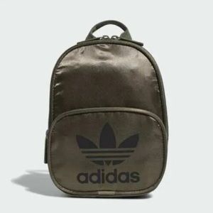 adidas Originals Santiago 2 Mini Backpack, Legacy Green/Black, One Size